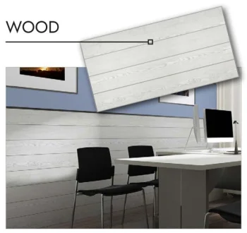 Decorative wall panel WOOD 500x1000mm, 3mm
