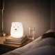 LED Silicone Bear Night Light for Kids Nursery, White