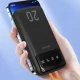 Dudao K6Pro+ Power Bank 20000mAh with 4 Built-In Cables, Black