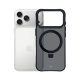 3mk Smoke Case Mag&Stand for iPhone 17 Pro, Black