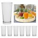High Drinking Glasses Set 6 Pcs 370ml