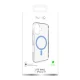 Puro Lite Mag Case for iPhone 17 with MagSafe, Transparent with Blue Ring