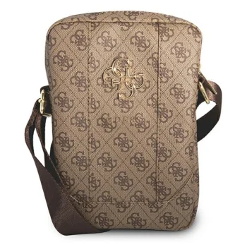 Guess Big Metal Logo 10" Tablet Bag, Brown