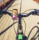 GUB G85 Bike and Motorcycle Phone Mount, Black