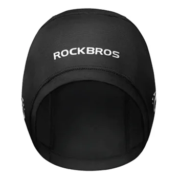 Rockbros YPP037 Cycling Cap with Glasses Cutouts, Black