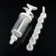 Plastic Cream Dispenser Syringe with 8 Nozzles, Icing Pastry Cream Tips, Pastry Decoration Tool