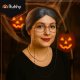 Old Lady Costume 5-Piece Set with Wig and Glasses Ruhhy 26149