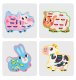 Bakalu Wooden Lacing Game Animals KZ0979