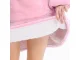 Oversized Warm Hoodie Sweatshirt Blanket with Pocket, Pink