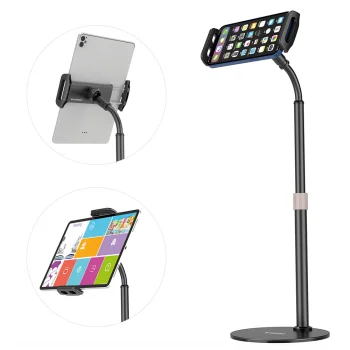 Wozinsky WTHBK4 Desk Stand for Tablet and Phone 4.7-11", Black