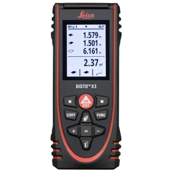 Leica Disto X3 Laser Distance Meter, 0.05-150 m, Bluetooth, IP65