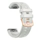 Tech-Protect silicone strap for Garmin Fenix 5S / 5S Plus / 6S / 6S Pro / 7S / 8 / 9 / 9 Pro (43 mm), grey