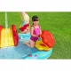 Bestway 91097 Little Mermaid Inflatable Play Center with Slide 221x193x117 cm