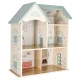 Lulilo Wooden Dollhouse with Furniture 56 cm, Mint