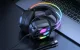 Onikuma X89 Gaming Headphones with Microphone and RGB Lighting, Black