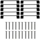Furniture Handles Ruhhy 24190, Matte Black, 10 pcs