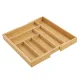 GreenBlue GB379 Expandable Bamboo Cutlery Organizer, 325-500x430x45mm