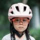 Rockbros LK-67 Youth Bike Helmet with Detachable Visor 54–58 cm - Pink