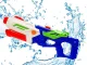 Large Water Gun for Kids with Pump, 1.5L, Multicolor