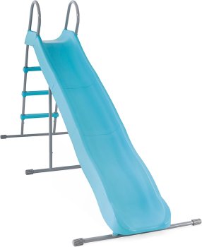 Intex 44107 Dārza slidkalniņš bērniem 244 cm, gaiši zils