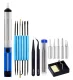 Soldering Kit with Adjustable Temperature, Accessories Included, Multicolor
