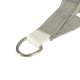 LUARO Rectangular Sun Shade Sail 4x3m, Waterproof, Grey