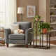 ModernHome 2-Tier Metal Plant Stand