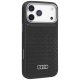 Audi iPhone 17 Pro Case GT Synthetic Leather MagSafe, Black