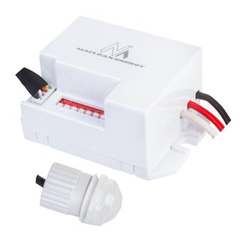 Maclean MCE32 V PIR Motion Sensor with External Probe, 12-24V DC, 360°