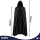 Glimz Hooded Cape, 172 cm, Black