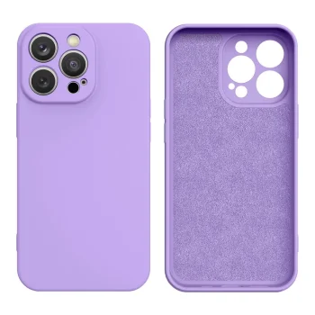 Silicone Case for iPhone 14 Plus, Purple