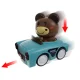 Iso Trade 00026728 Sensory Toy - Animal Cars, 4 pcs