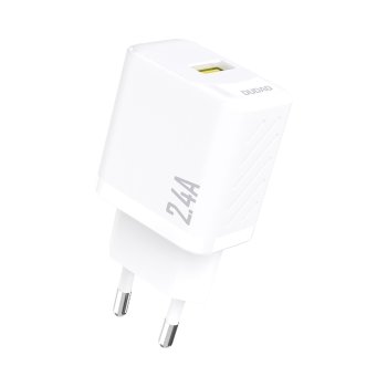 Dudao A23 2.4A USB-A Charger - White