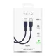 Puro ICON USB-C to USB-C Cable 1.5m, Navy Blue