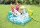 Inflatable kids pool with slide and play center, 201x170 cm, INTEX 57165