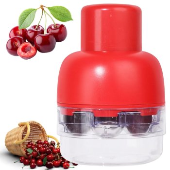 Manual Cherry and Olive Pitter with Stone Catcher Container