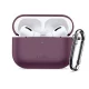 Tech-Protect Silicone Hook case for Apple AirPods 3, burgundy