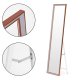 Full Length Standing Mirror 148 cm with Aluminum Frame ModernHome, Grey and Copper