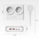 Orico PDC25 25W 6in1 Power Strip 2x AC + 2x USB-A + 2x USB-C - White