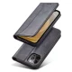 Magnet Wallet Case for iPhone 12 Pro Max with Card Holder, Black