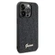 Guess iPhone 13 / 13 Pro Case Disco Metal Script, Black