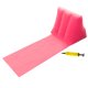 Beach Lounger Mat with Inflatable Backrest Pillow, Pink
