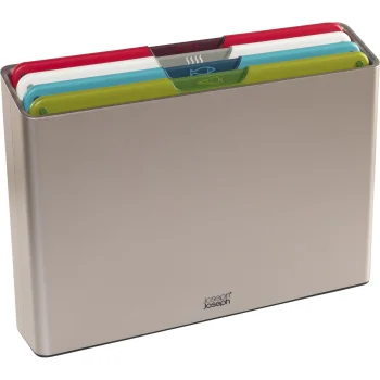 Joseph Joseph Folio Icon 4-piece Chopping Board Set, Large, Multi-Colour
