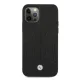 BMW iPhone 12 / 12 Pro Case Perforated Sides, Black