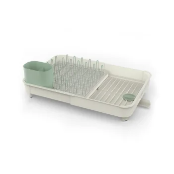 Joseph Joseph Extend Expandable Dish Drainer Stone Green