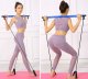 Elastīgās Fitnesa Pilates Jogas Vingrošanas Gumijas Lentes ar Šķērsstieni, Zils | Rubber Bands with Cross Bar for...