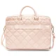 Guess Quilted 4G Laptop Bag 16\", Pink