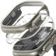 Ringke Slim Case 2-Pack for Apple Watch Ultra 1/2 (49mm) Clear & Titanium
