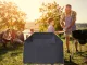 Waterproof Garden BBQ Grill Cover 250x120cm, Black