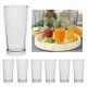 High Drinking Glasses Set 6 Pcs 370ml